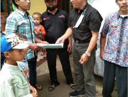 PGRI Kabupaten Pangandaran Bantu Korban Kebakaran