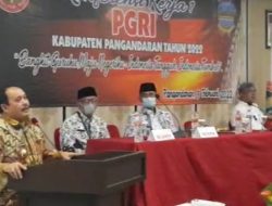 PGRI Kabupaten Pangandaran Gelar Konferensi Kerja Pertama, Tahun 2022