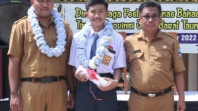 Siswa SMPN 1 Kalipucang Raih Juara FTBI di Tingkat Provinsi 