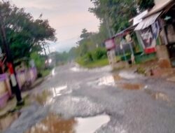 Jalan di Tiga Desa di Kecamatan Maleber Berlubang, Perlu Penanganan Secepatnya 