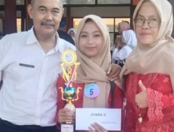 Dinda Raih Juara II Lomba Pupuh, di Gebyar FTBI Tingkat Kabupaten Pangandaran 