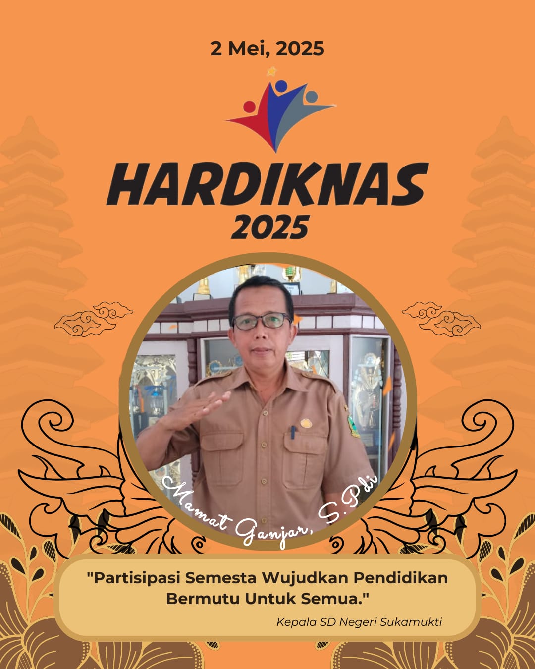 Hardiknas SDN Sukamukti