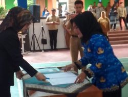 Bupati Pangandaran Lantik Ratusan P3K:Tegaskan Komitmen Pelayanan Publik