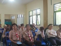 Rapat Pramuka Berlangsung DI SMK Miftahul Ulum 