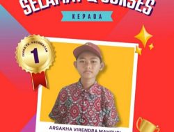Dua Siswa SDN Raih Juara, Semakin Melesat
