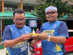 Karnaval Ratusan Siswa, Meriahkan HUT SMPN 1 Cijulang Ke-65