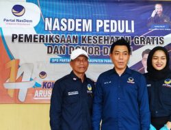 Nasdem “Peduli” Gelar Pemeriksaan Kesehatan dan Donor Darah Gratis, Wujud Nyata Kepedulian Partai terhadap Kesehatan Masyarakat