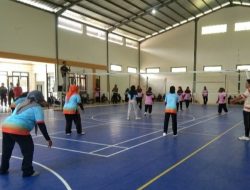 Pertandingan Futsal dan Voli Ball Berlangsung Meriah 