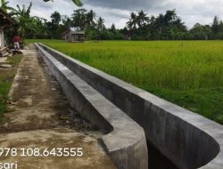 Warga Apresiasi Proyek Rehabilitasi Jaringan Irigasi di Desa Waringinsari Berjalan Lancar 