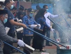 7 Juta Batang Rokok Ilegal Senilai Rp 10 Milyar Dimusnahkan, Penjualnya Terancam 5 Tahun Penjara Sampai Denda 10 Kali Lipat