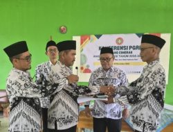 Ketua Terpilih PGRI Cabang Cimerak, Siap Mendorong PGRI Lebih Solid dan Profesional