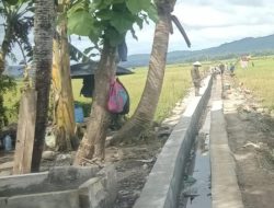 Petani Desa Sukanagara Ucapkan Terima Kasih Atas Dibangunnya Saluran Irigasi Melalui Intruksi Presiden (Inpres) Nomor 2 Tahun 2025 Oleh BBWS Citanduy 