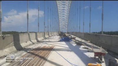 Alhamdulillah, Proyek Pembangunan Jembatan dan Jalan Sodongkopo Hampir Selesai