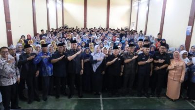 218 Kepala Sekolah di Kuningan Dikukuhkan. Bupati Tegaskan Rotasi Bukan Hal Sakral