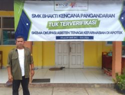SMK Bhakti Kencana Gelar Uji Sertifikasi Kompetensi Asisten Tenaga Kefarmasian dan Keperawatan