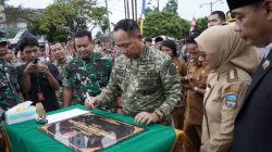 Panglima TNI Resmikan Tugu Panser Saladin di Bundaran Cijulang Pangandaran