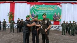 Lepas Sambut Dandim 0625/Pangandaran, Tongkat Kepemimpinan Resmi Berganti
