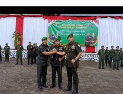 Lepas Sambut Dandim 0625/Pangandaran, Tongkat Kepemimpinan Resmi Berganti