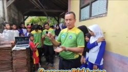 Antusias Siswa Dalam Melaksanakan Kick of Penanaman Jagung di Sekolah 