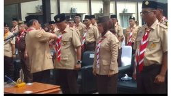 Alhamdulilah Pelantikan Pengurus Mabicab dan Kwarcab Gerakan Pramuka Pangandaran Berlangsung Khidmat