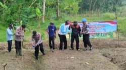 Polres Pangandaran Salurkan Program Penanaman Jagung ke Kelompok Tani di Dusun Sukajadi