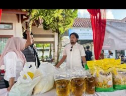 Polres Pangandaran Gelar GPM, Selama Ramadhan, Warga Antusias Serbu Bahan Pokok