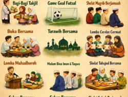 Meraih Berkah di Bulan Suci, OSIS SMPN I Parigi Gelar Gebyar Semarak Ramadhan 