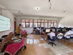 209 Siswa SMPN Ikuti Ujian TKA Dengan Tertib