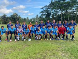 Pertandingan Persahabatan Sepakbola Antar Disdik Berakhir Seri