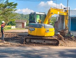 Top! Proyek Pekerjaan Rekonstruksi Ruas Jalan Provinsi, Sedang Dilaksanakan