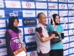 Alhamdulillah Tim Voli Putri SMPN 1 Parigi Sukses Meraih Juara