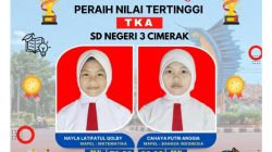 SD Negeri 3 Cimerak, Raih Nilai Tertinggi TKA, Kepsek Bangga atas Prestasi Siswa