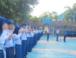SMP Negeri 1 Pangandaran Giat Upacara Hari Lahir Pancasila,Tanamkan Nilai Kebangsaan Kepada Siswa