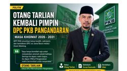 Otang Tarlian Kembali Nahkodai PKB Pangandaran, Formasi Lama Dipertahankan