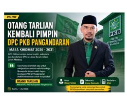 Otang Tarlian Kembali Nahkodai PKB Pangandaran, Formasi Lama Dipertahankan