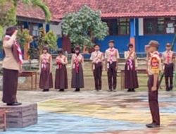 Pangkalan SMPN 2 Sidamulih Gelar Kegiatan Kemah Pramuka