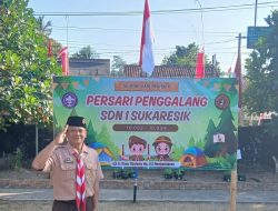 Dalam Rangka Menyemarakan Hari Pramuka, Pangkalan SDN 1 Sukaresik Gelar Pesta Siaga dan Persari Penggalang
