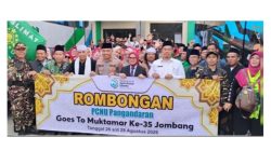 Bupati Lepas Rombongan PCNU Pangandaran Menuju Muktamar Ke-35 NU di Jombang