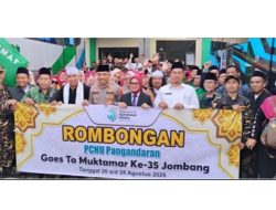 Bupati Lepas Rombongan PCNU Pangandaran Menuju Muktamar Ke-35 NU di Jombang