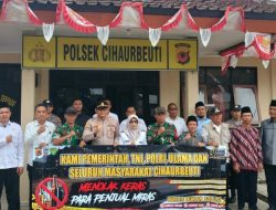 Forkopimcam dan Polsek Setempat Tegaskan Penolakan Penjualan Miras Dengan Pemasangan Banner