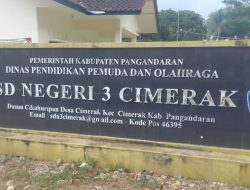 Revitalisasi SD Negeri 3 Cimerak, Kepsek Apresiasi Dukungan Pemerintah