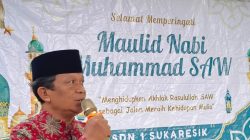 Wujudkan Siswa Yang Beriman, SDN 1 Sukaresik Gelar Maulid Nabi
