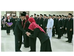 Herdiat Lantik 113 Penjabat, Jalankan Jabatan Sebagai Amanah