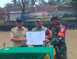TMMD Ke 130 Resmi Dibuka Kodim 0625 Targetkan Pembangunan 30 Hari