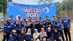 Sambut HUT PGRI Ke-81, Cabang PGRI Gelar Berbagai Perlombaan Menarik