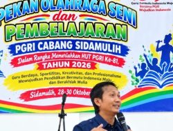 Cabang Sidamulih Gelar Porsenijar Meriahkan HUT PGRI Ke-81, Dengan Berbagai Lomba